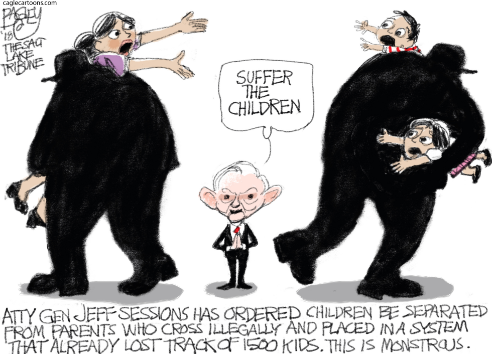  SUFFER THE CHILDREN by Pat Bagley