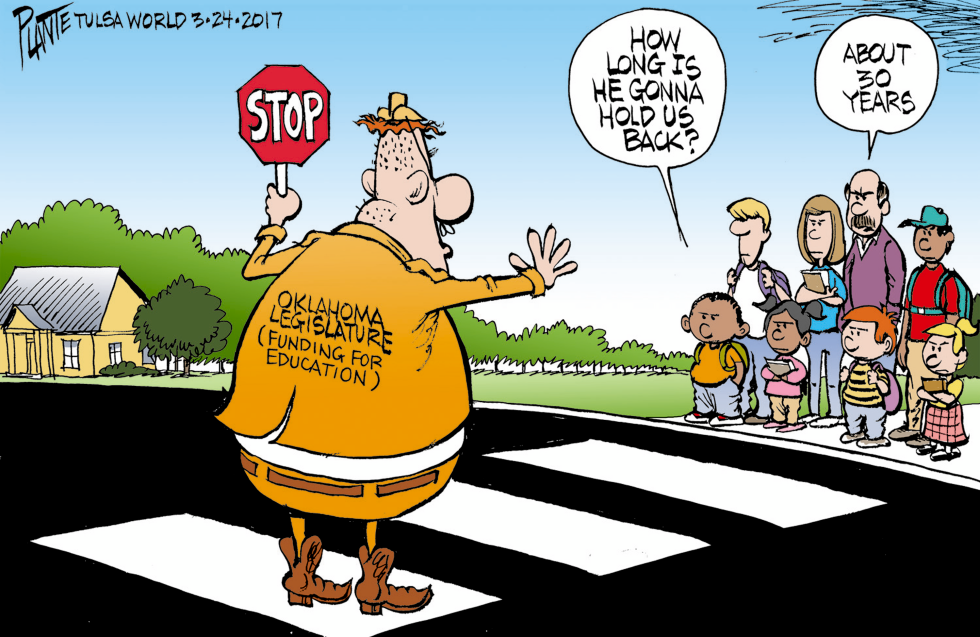 LOCAL OK Education Crosswalk Guard