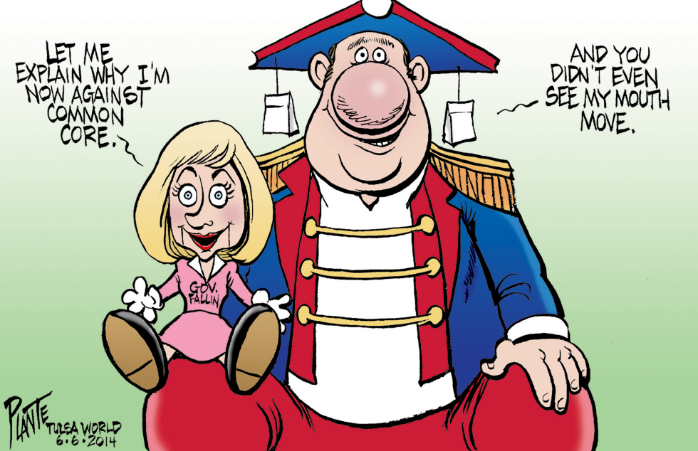 LOCAL OK Gov Fallin's new common core policy