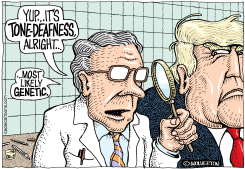 TONEDEAF TRUMP by Monte Wolverton