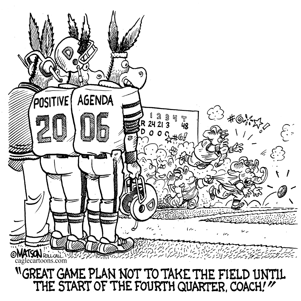  DEMOCRATS NEW GAME PLAN by RJ Matson