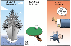 TRUMP DIPLOMACY by Bruce Plante