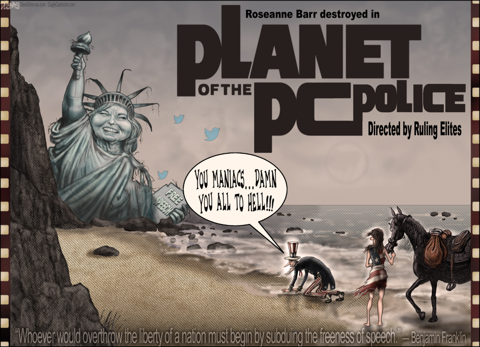 Roseanne Barr Planet of the Apes