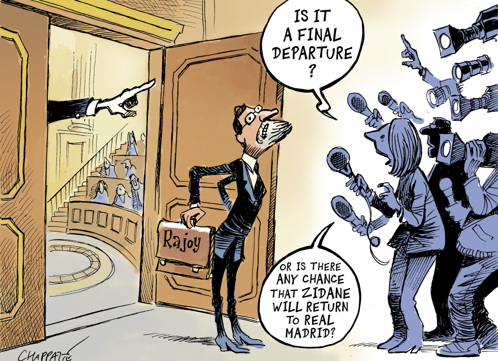 Exit of the Spanish prime minister