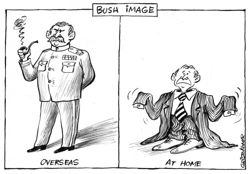 Bush Image - B&W