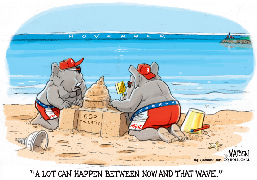 Midterm Tsunami Months Away