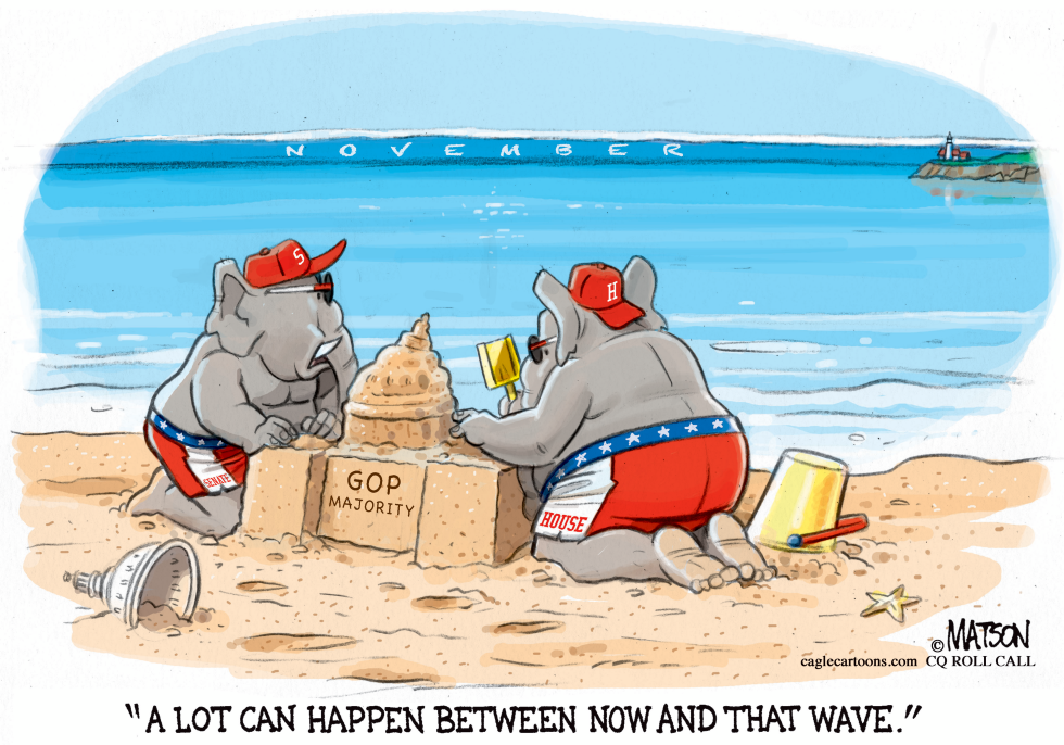 Midterm Tsunami Months Away