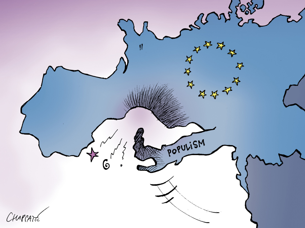  ITALY AND EUROPE by Patrick Chappatte