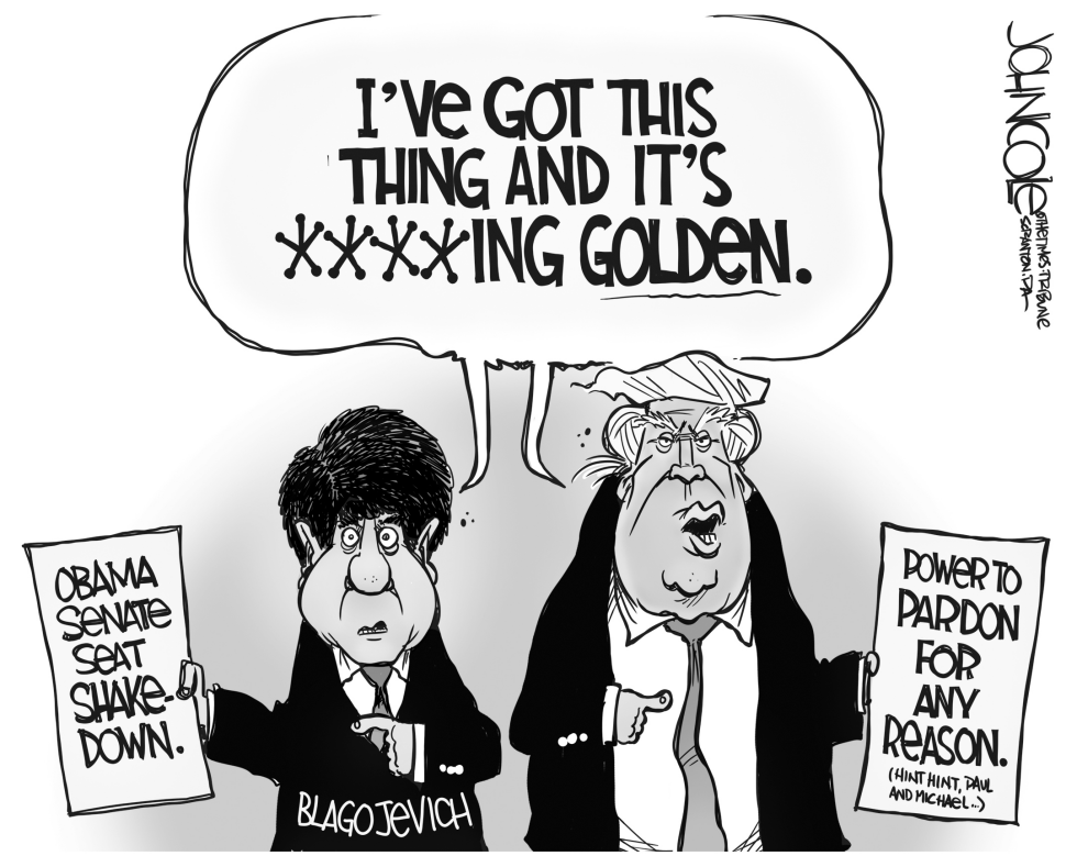 Trump and Blagojevich