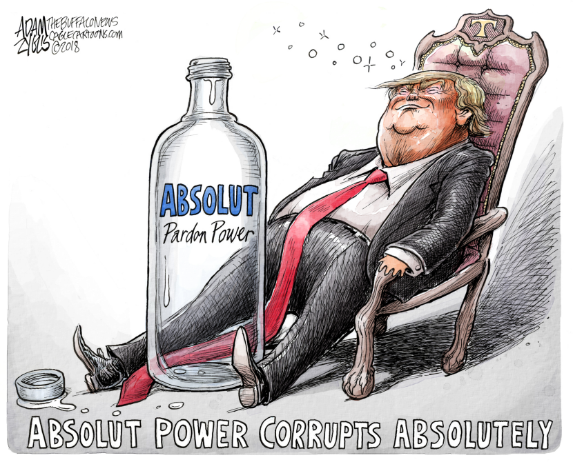 Pardoning Himself