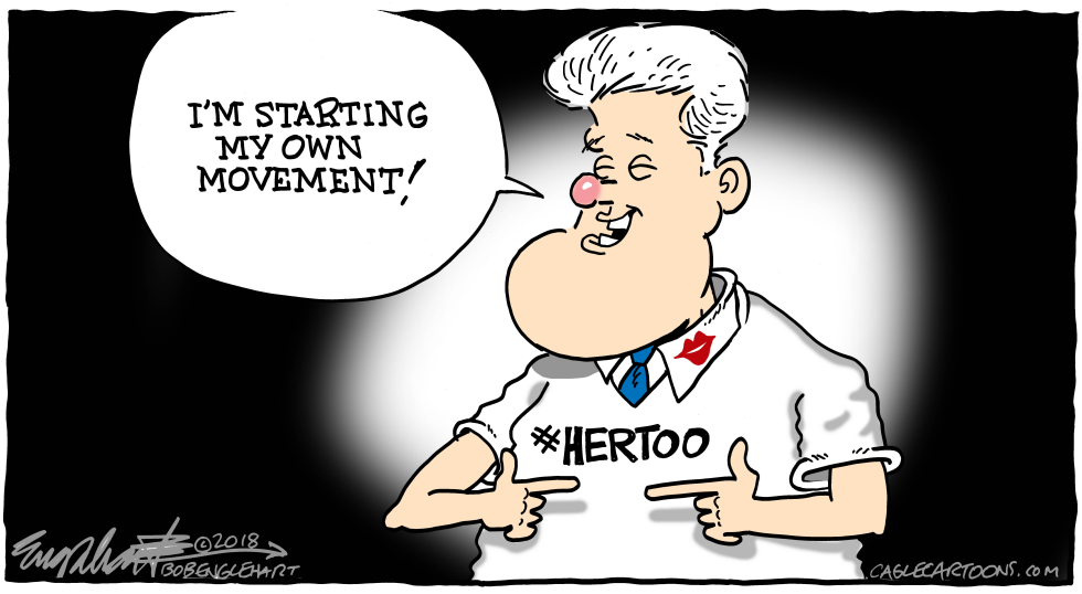  BILL CLINTON by Bob Englehart