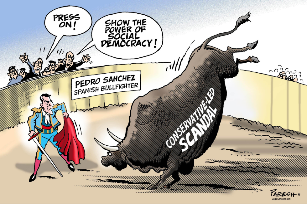  SPANISH BULLFIGHTING by Paresh Nath