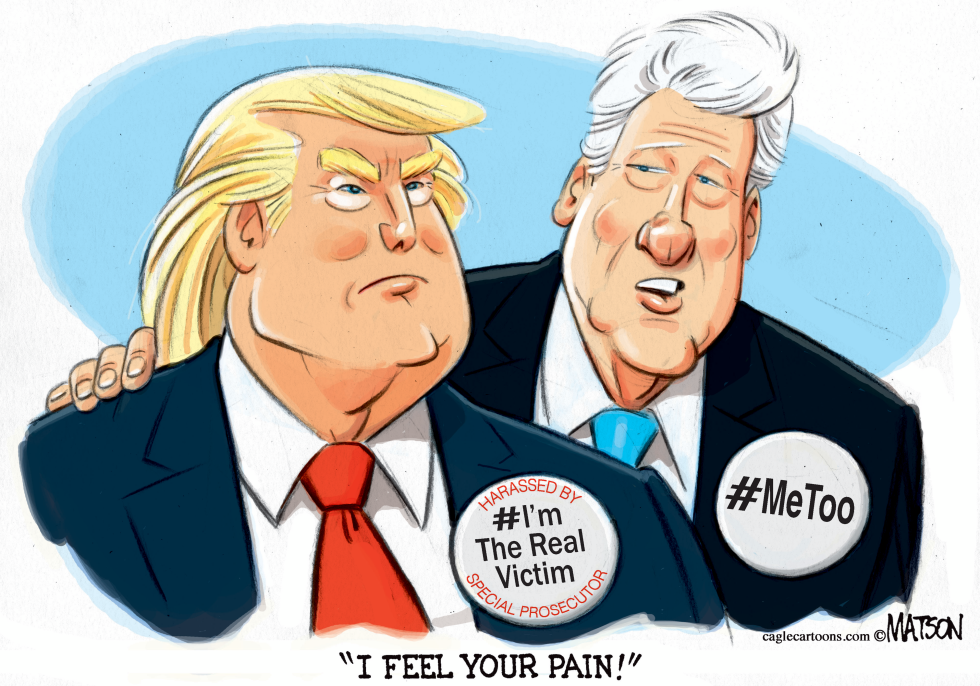 Trump and Clinton POTUS Pity Party