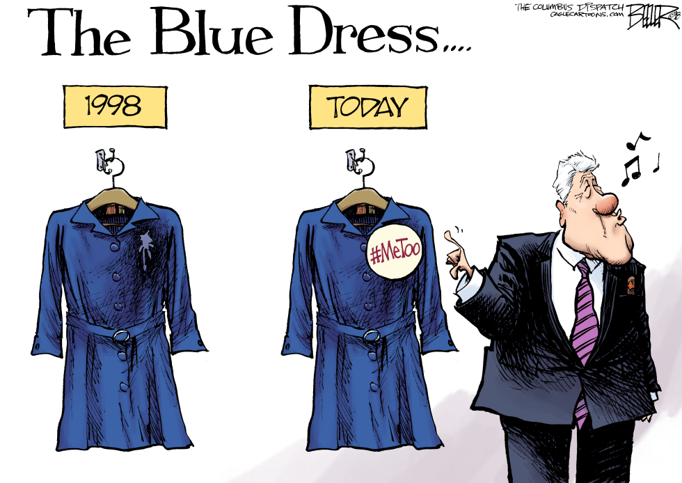  BILL CLINTON REVISITED by Nate Beeler