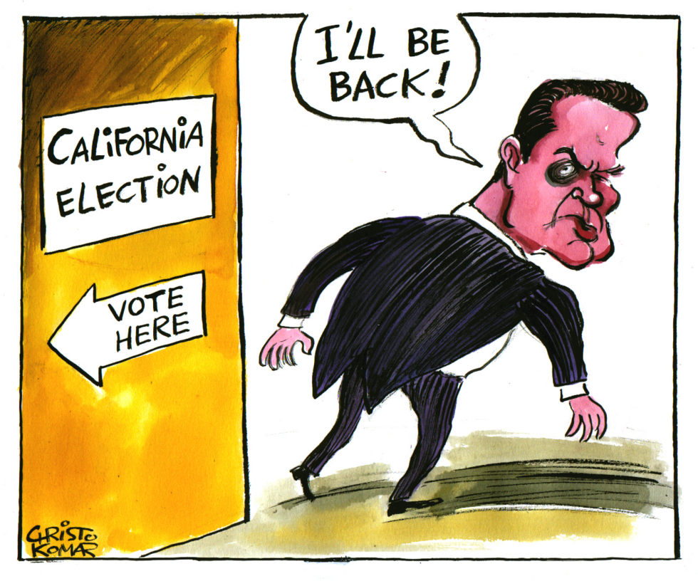 Schwarzenegger defeated - COLOR