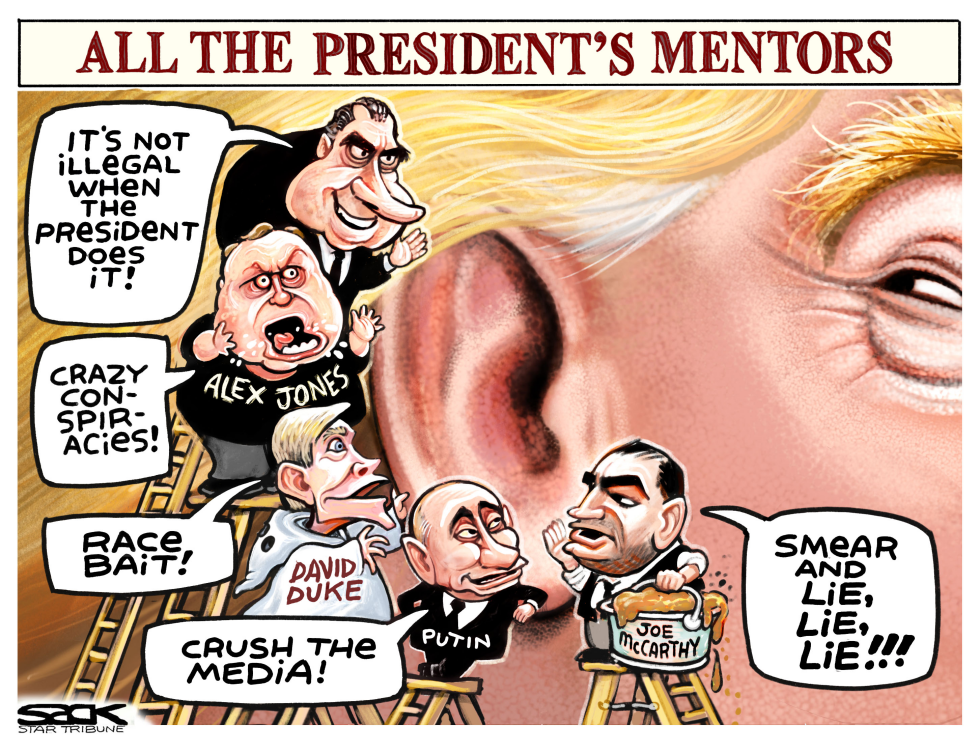  TRUMP MENTORS by Steve Sack