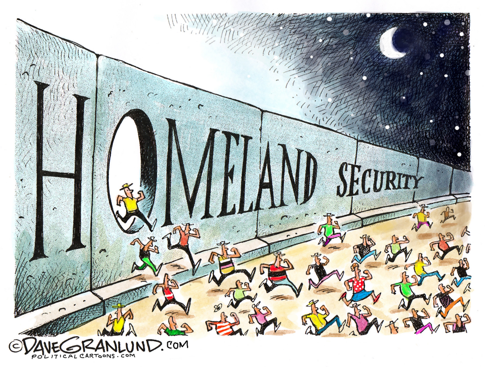 Border crossings up