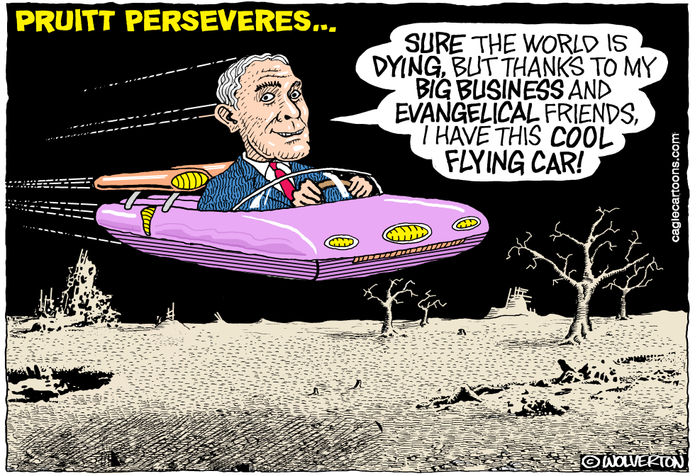  SCOTT PRUITT PERSEVERES by Wolverton