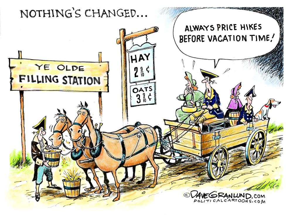 Vacations and fuel costs