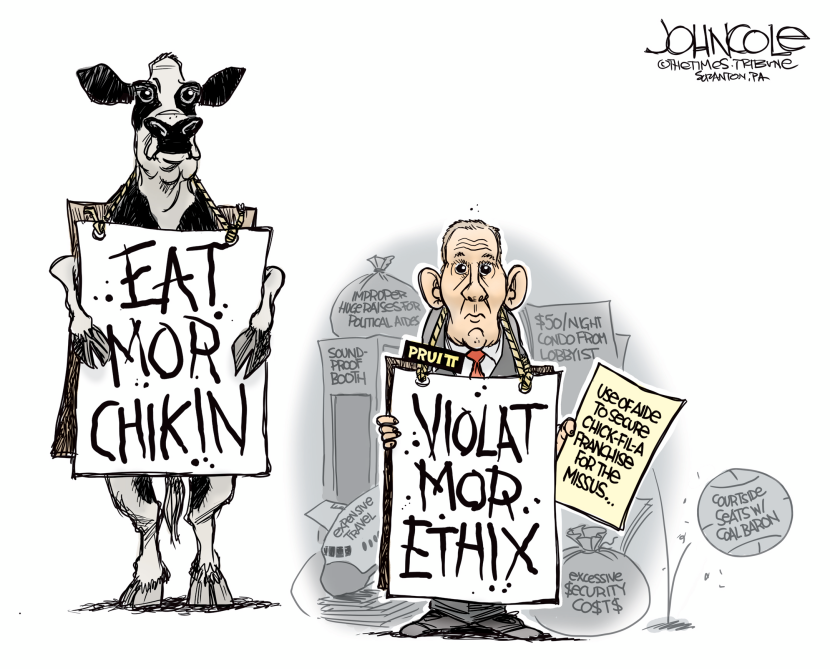 Scott Pruitt and ethics