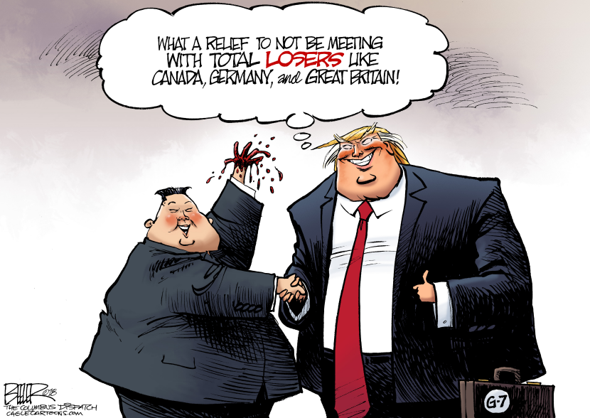Trump Makes Friends