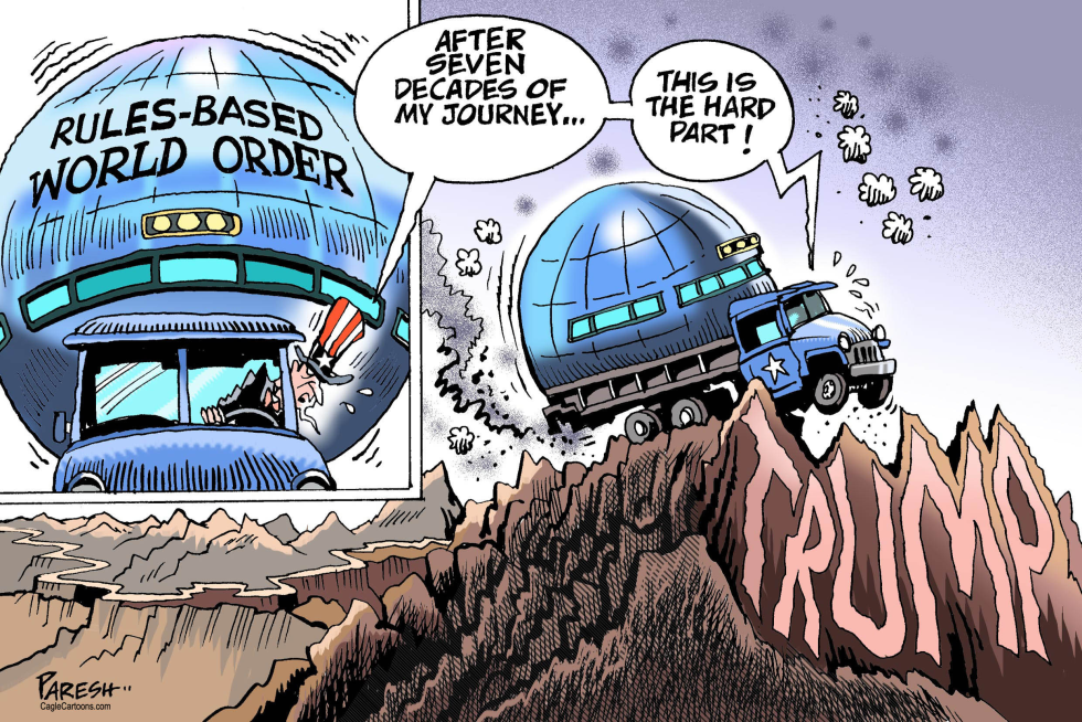 WORLD ORDER AND TRUMP  by Paresh Nath