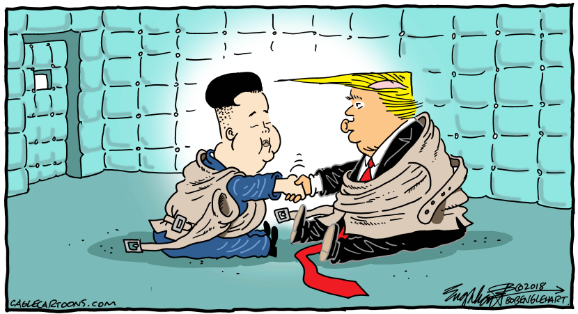 Kim and trump
