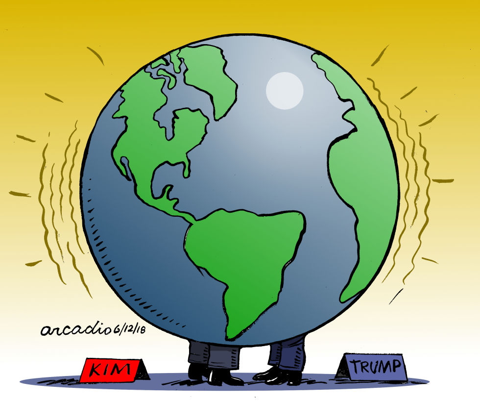 Trump Kim and world/Trump Kim y el mundo