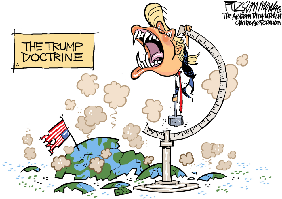  TRUMP DOCTRINE by David Fitzsimmons