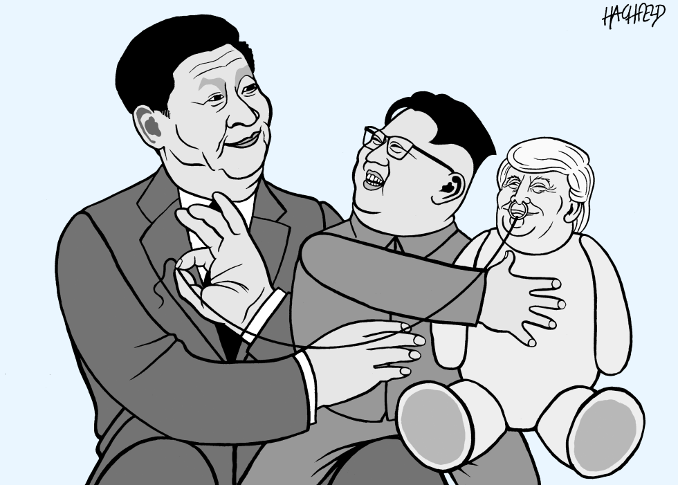 Xi, Kim, Trump