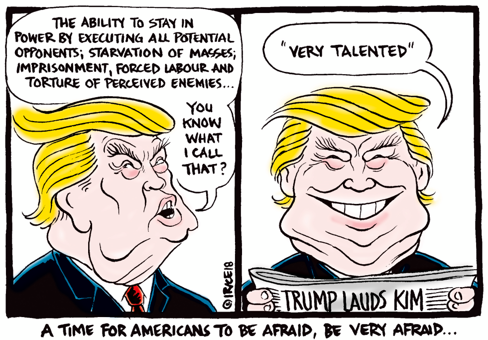 Trump Lauds Kim