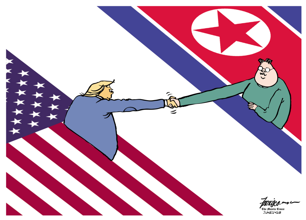The Orange Man and the Rocket Man