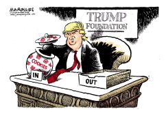 TRUMP FOUNDATION by Jimmy Margulies