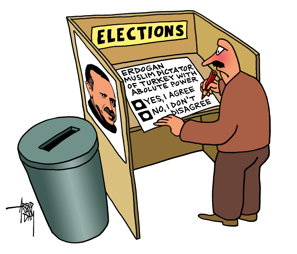 TURKISH ELECTIONS by Arend Van Dam