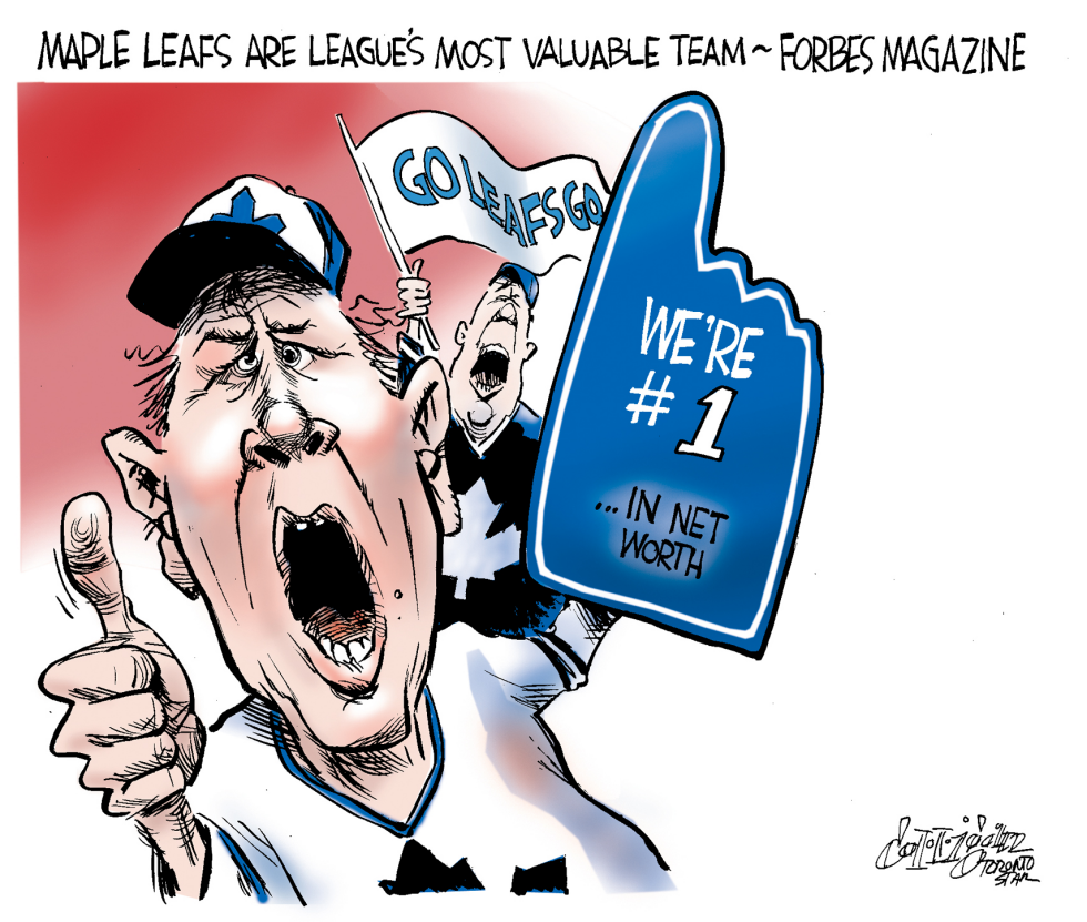 Leafs are number one
