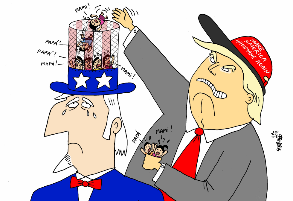 Make America inhumane again