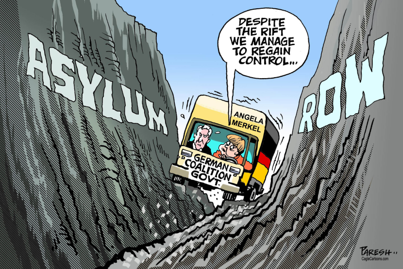 Germany and asylum row