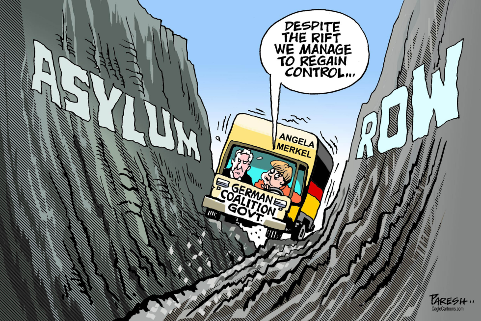  GERMANY AND ASYLUM ROW by Paresh Nath