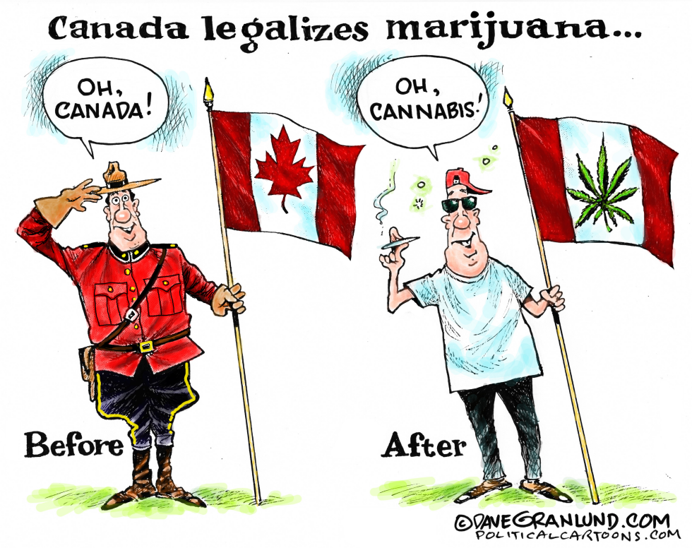 Canada legalizes marijuana