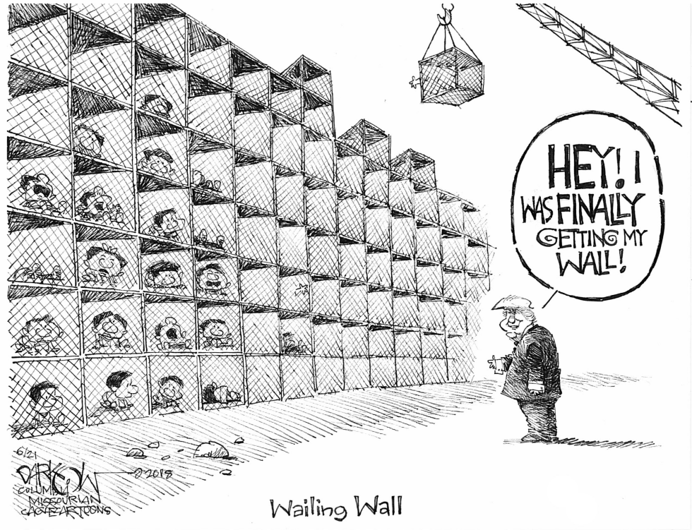 Almost Got His Wall