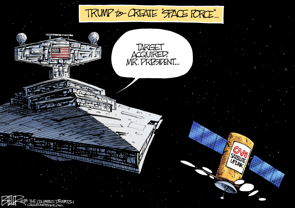  SPACE FORCE by Nate Beeler