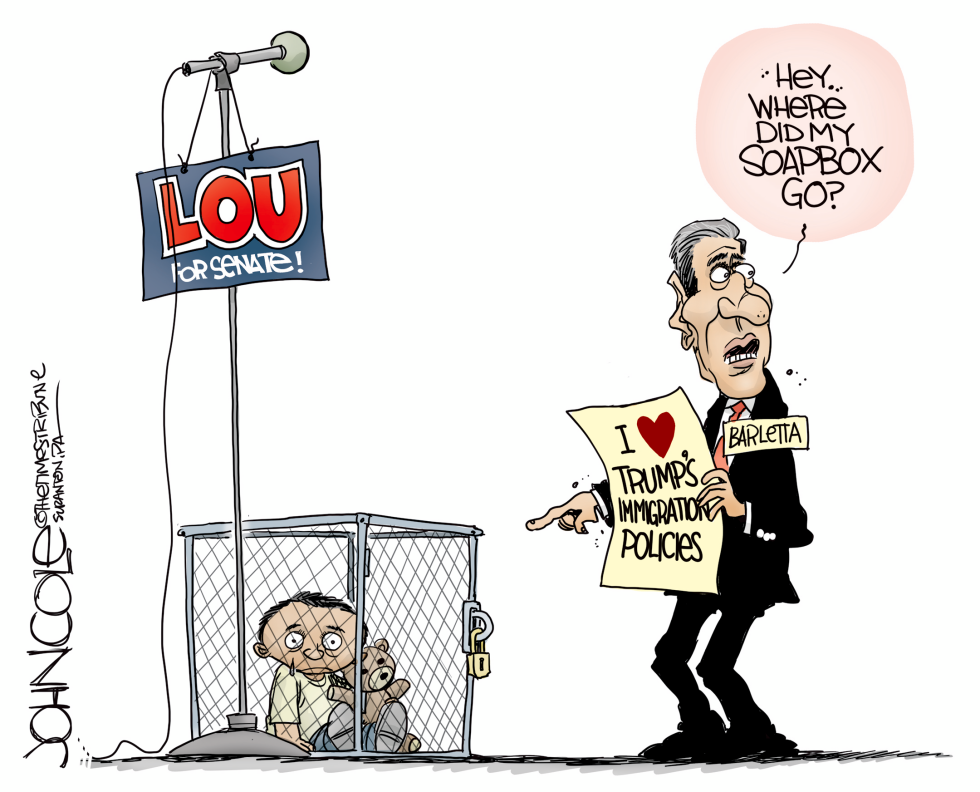 LOCAL PA Barletta's new soapbox