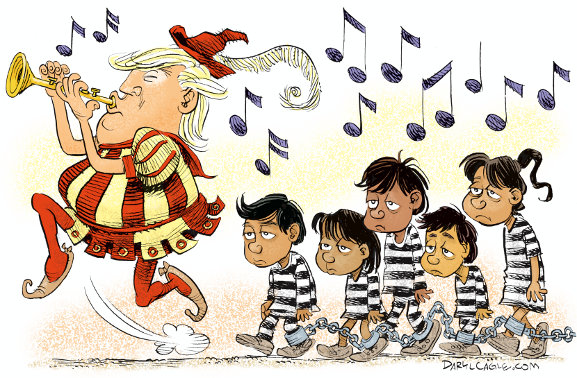 Pied Piper Trump and Infestation