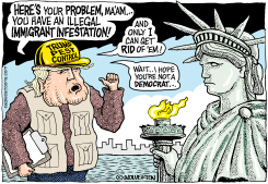 IMMIGRANT INFESTATION by Monte Wolverton