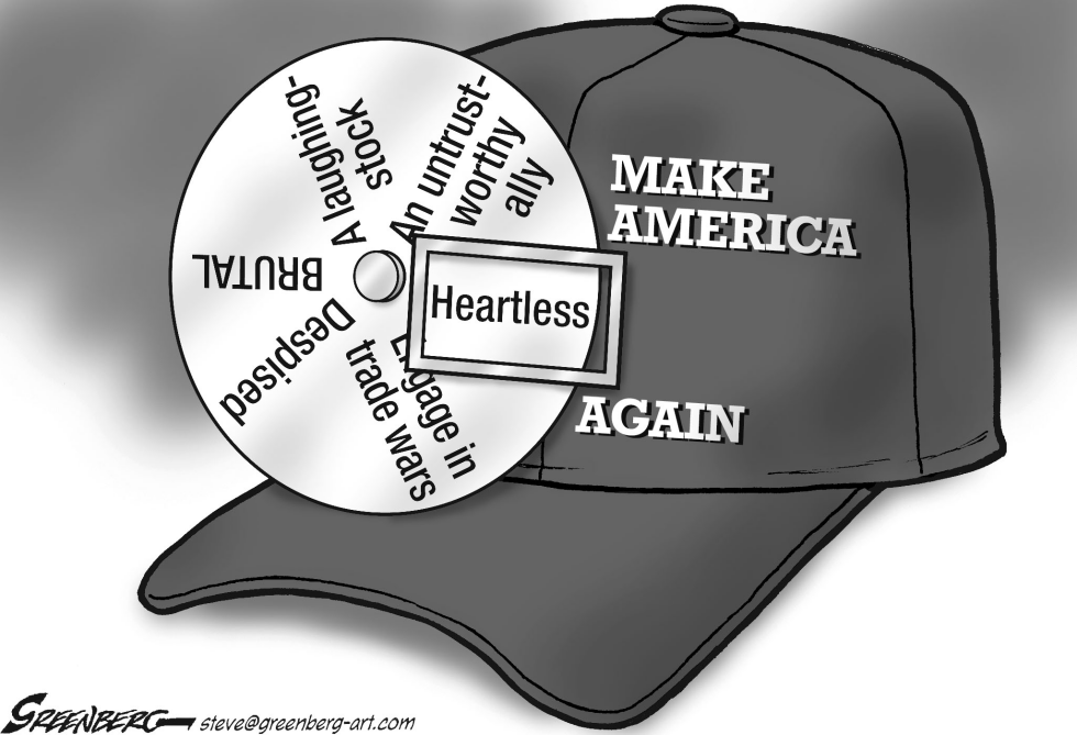 Make America Heartless bw