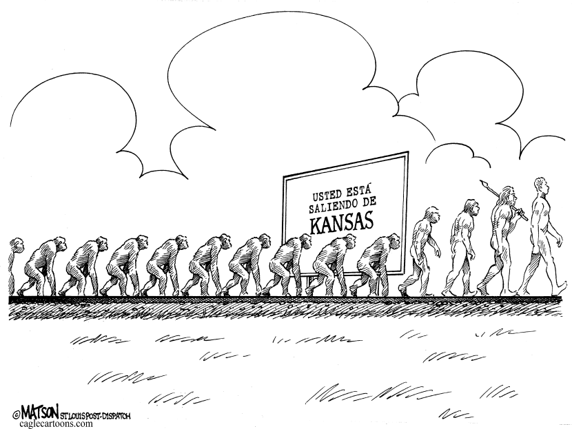 No hay Evolucion en Kansas