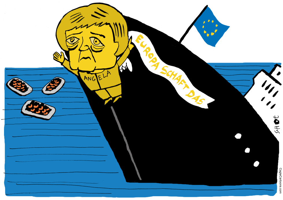 Merkel and the refugee problem
