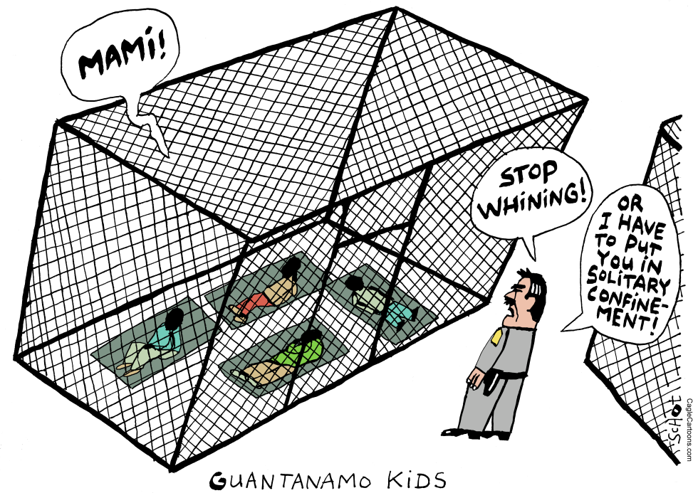 separation of kids in cages
