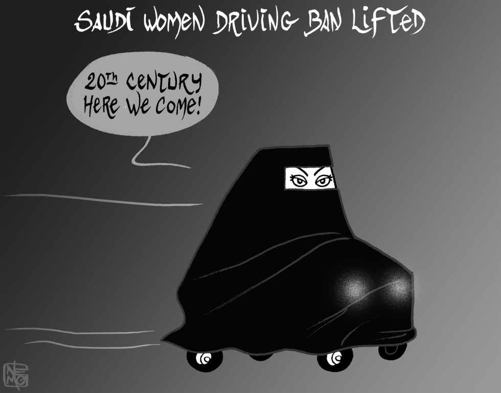Women Driving Ban Lifted