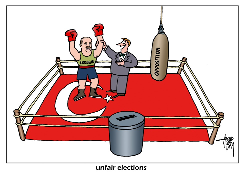unfair elections in Turkey